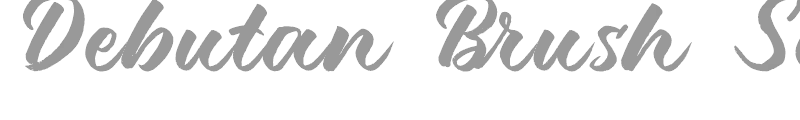 Debutan Brush Script